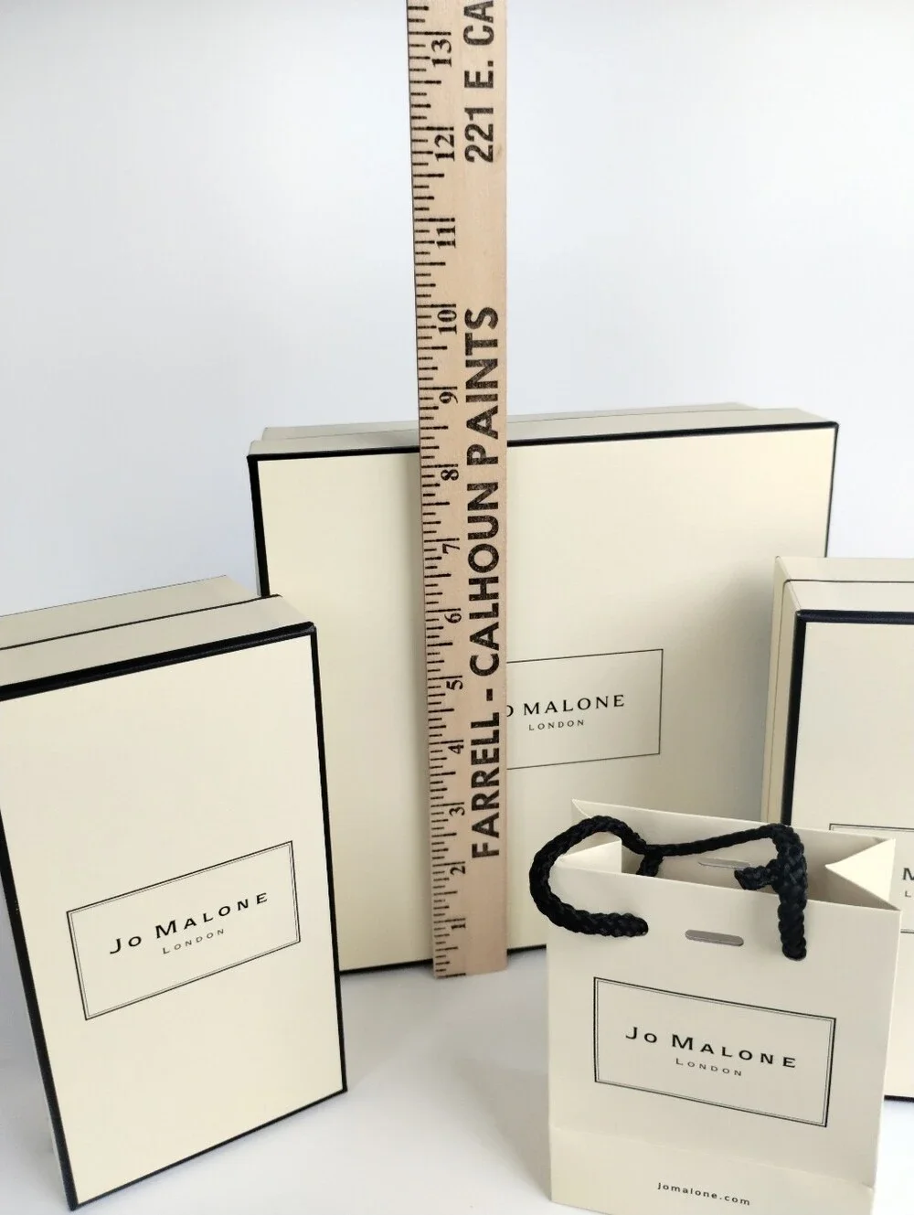 Jo Malone Gift Boxes and Small Bag Bundle - Empty - Packaging Only